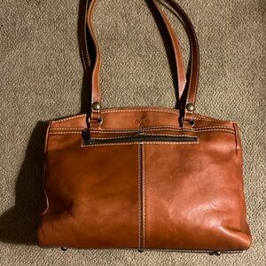 Patricia Nash Tan Leather Poppy Tote